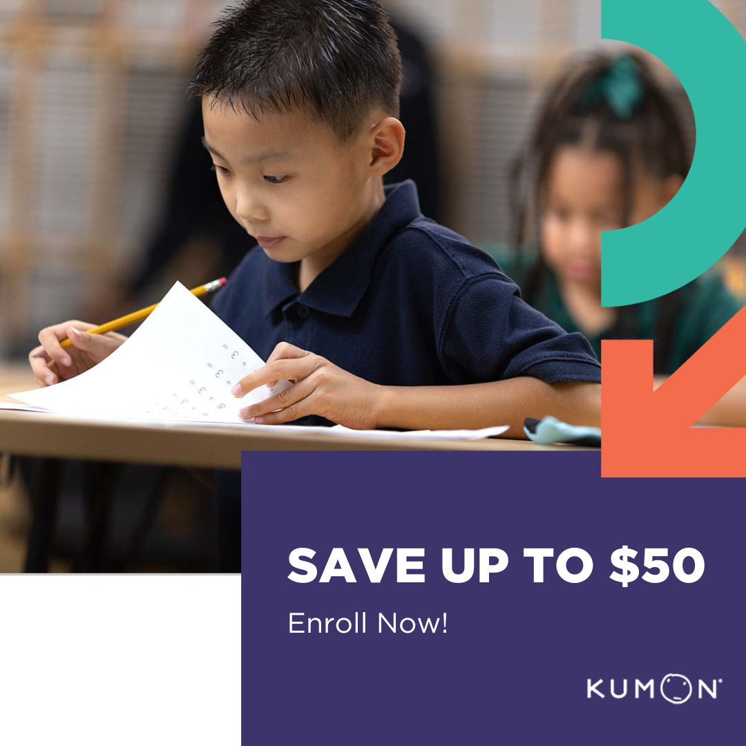 Enroll for FREE at Kumon Bristow! icon